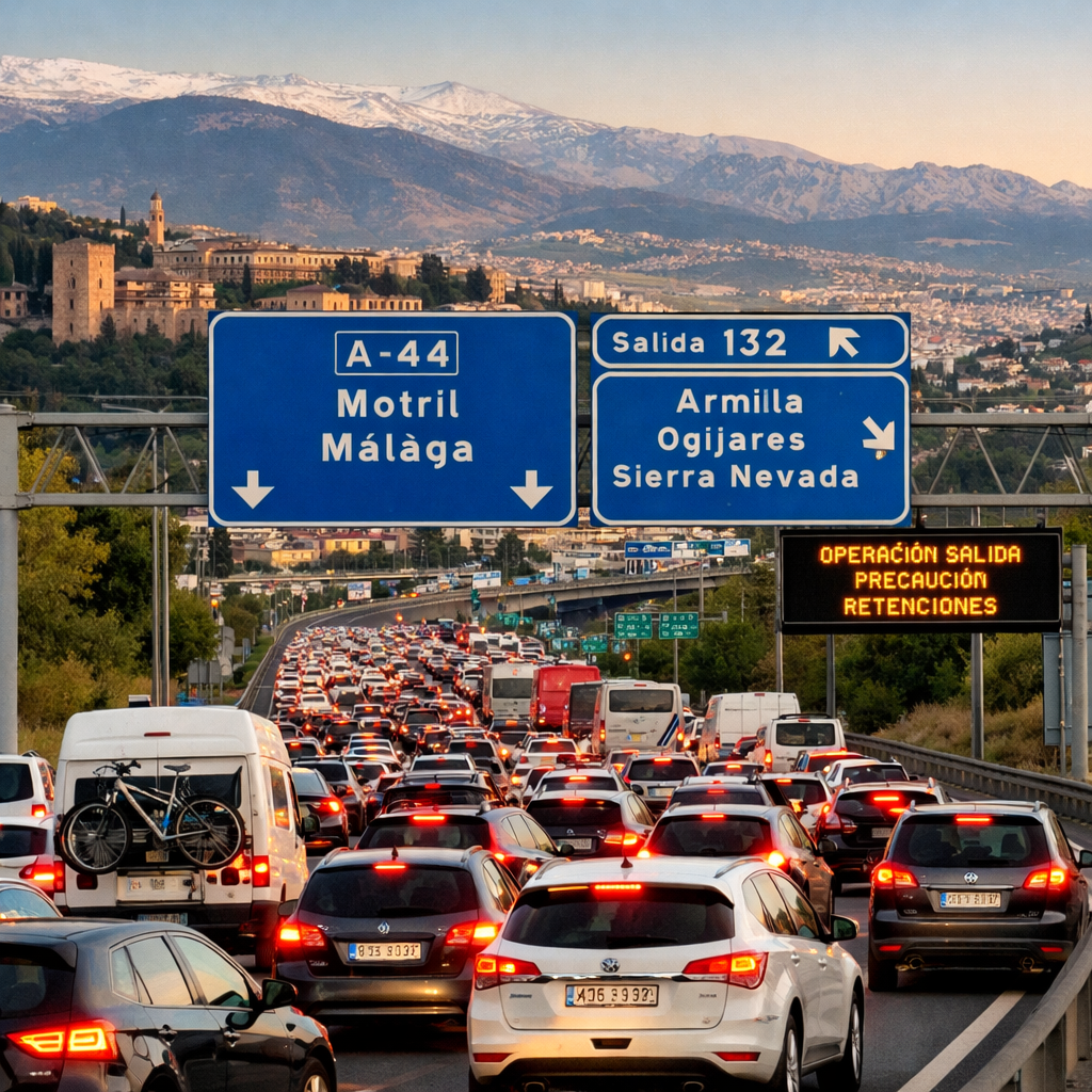 144.000 Desplazamientos en Granada: Preparativos y Consejos